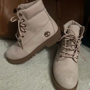 Junior’s Timberland In Waterproof Boot ‘Light Pink Nubuck’ Size 4